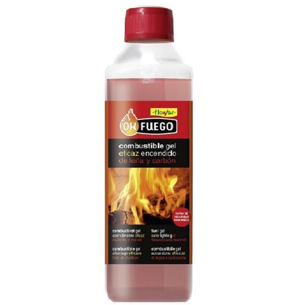 OK FUEGO COMBUSTIBLE GEL ENCENDIDO 500 ML